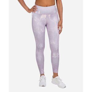 Danskin Women's Purple High Waist Ocean Marble Yoga Leggings Size Medium